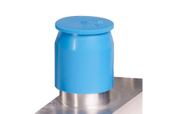 Série RU – Capuchons moletés pour filetages UNF